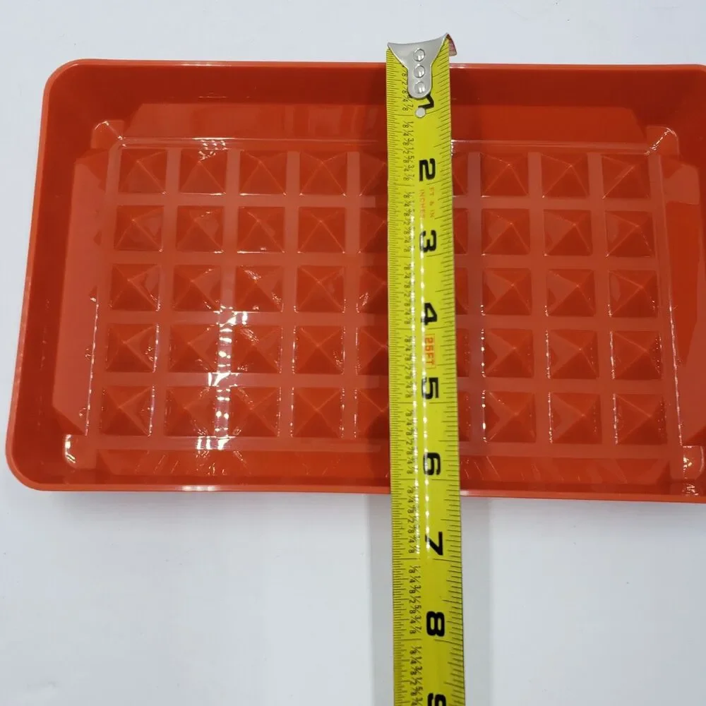 Vintage Tupperware 1292 Bacon Deli Meat Keeper Container Paprika Red w Lid 1293
